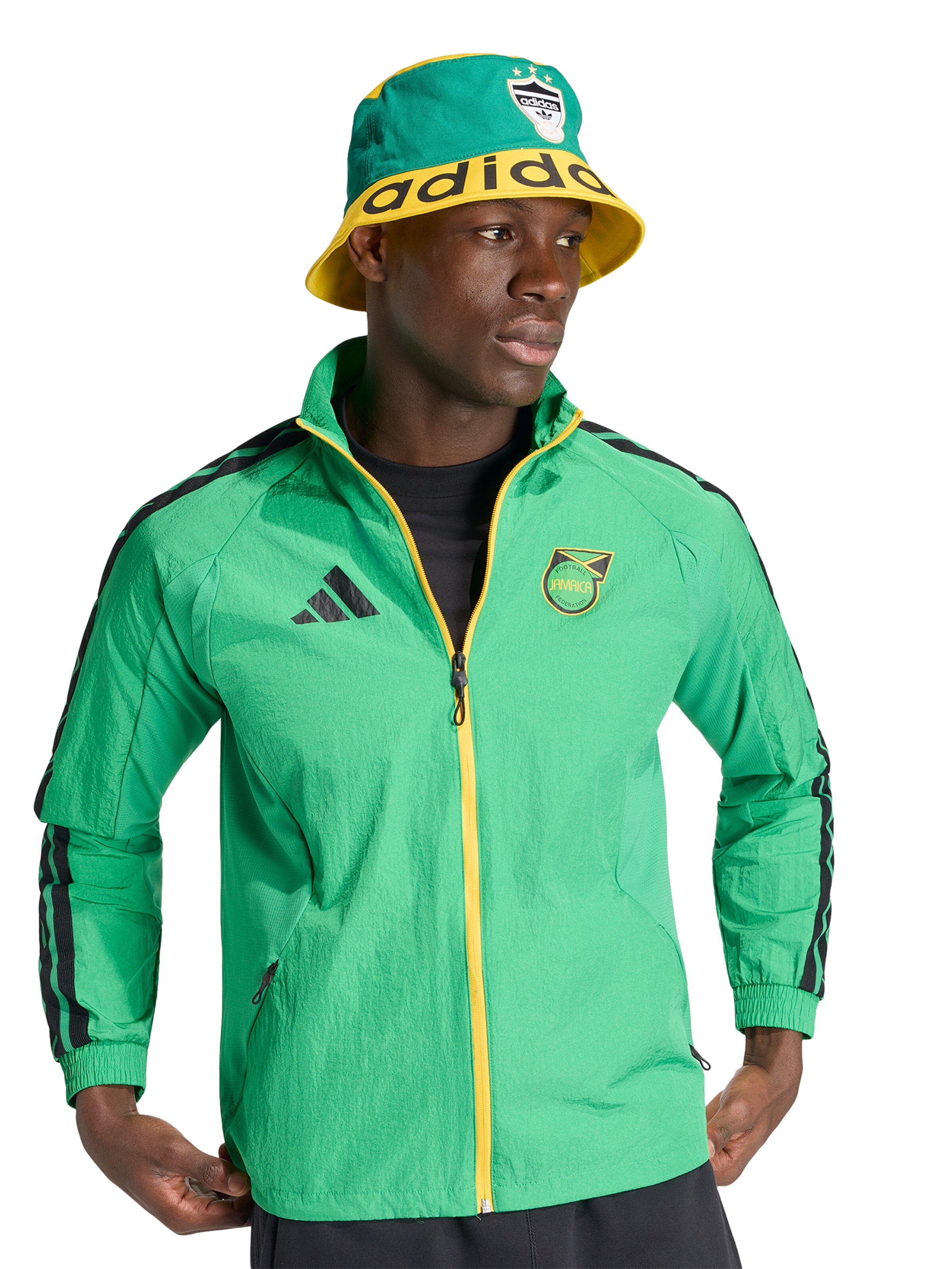 ADIDAS PERFORMANCE Sportovní bunda 'JFF H AN' – zelená