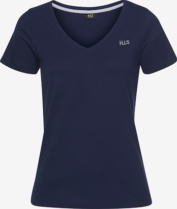 H.I.S T-Shirt in Blau