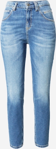 Marc O'Polo Slimfit Jeans 'Freja' in Blauw: voorkant