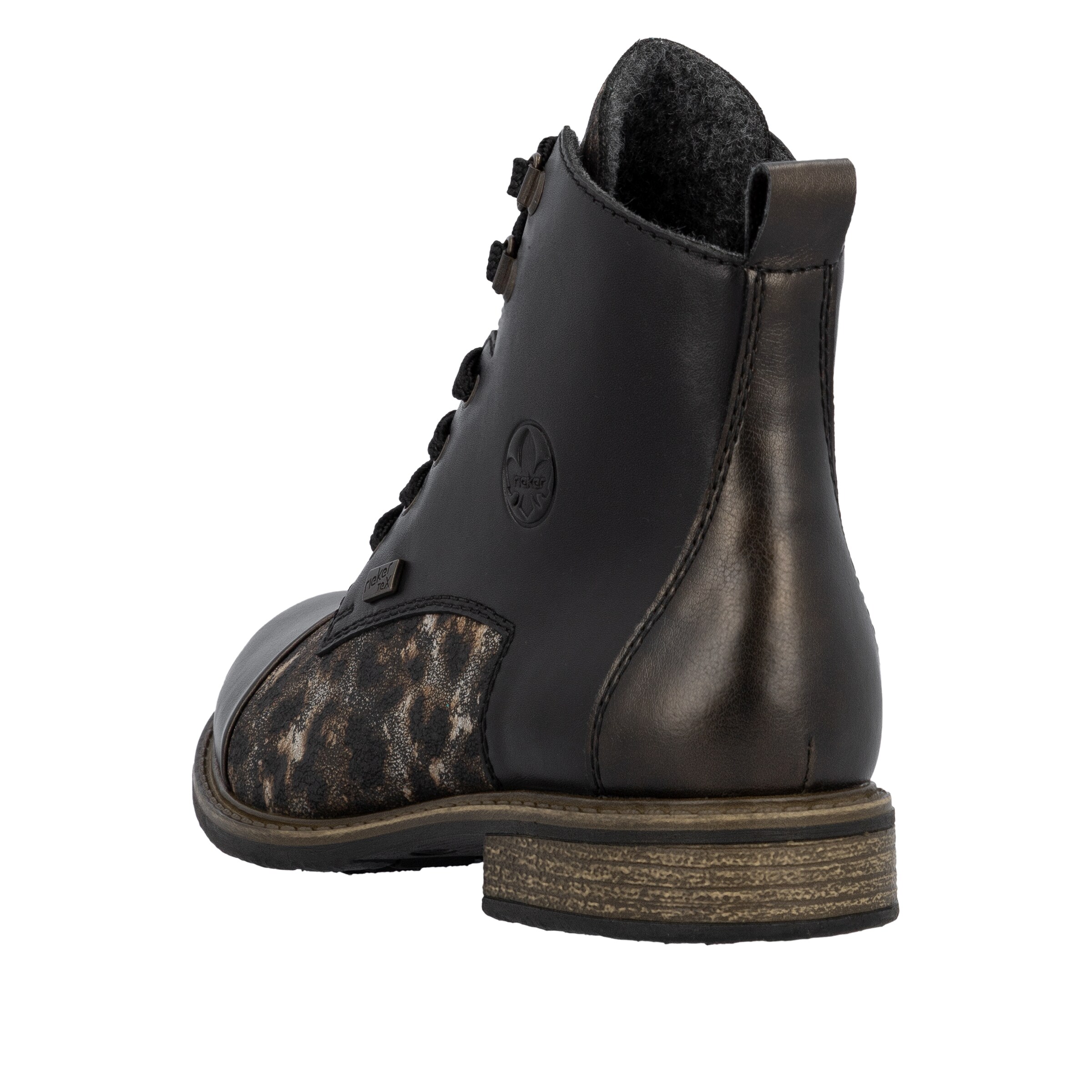 Bottes à lacets '74842' Rieker en noir