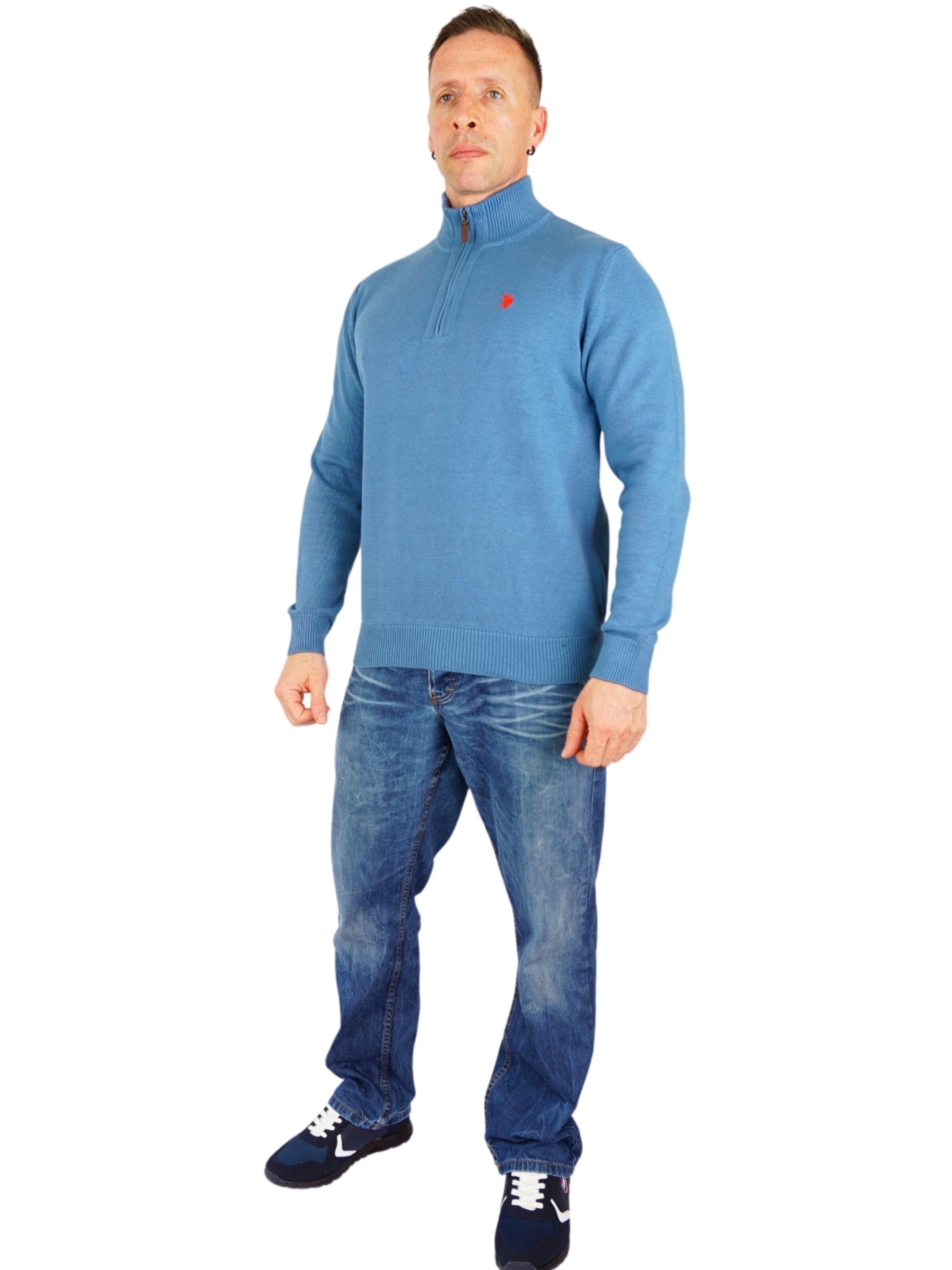 U.S. POLO ASSN. Pullover i blå