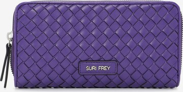 Suri Frey Wallet ' Karly ' in Purple: front