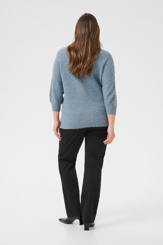 Pull-over 'Letty' KAFFE CURVE en bleu