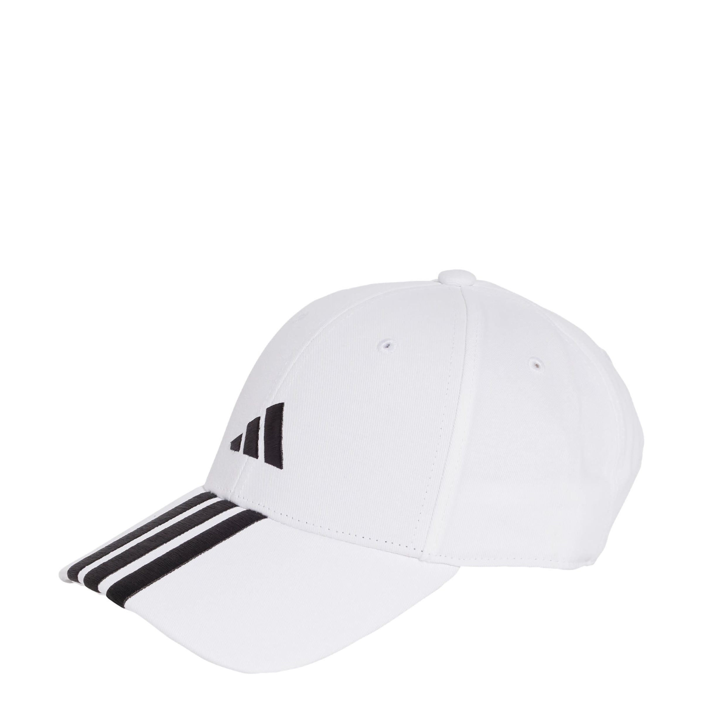 Casquette de sport '3-Stripes New Logo Baseball' ADIDAS SPORTSWEAR en blanc : devant