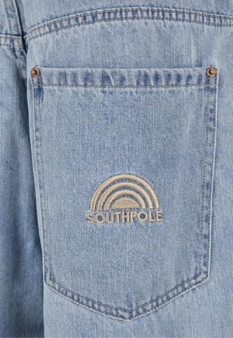 SOUTHPOLE Wide leg Cargo jeans in Blue