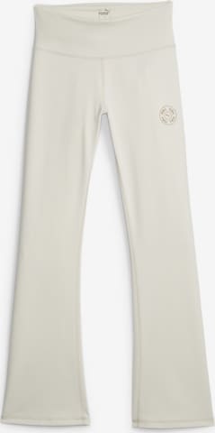 Pantalon de sport PUMA en blanc : devant