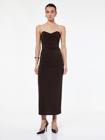 Koton Evening dress in Brown: front