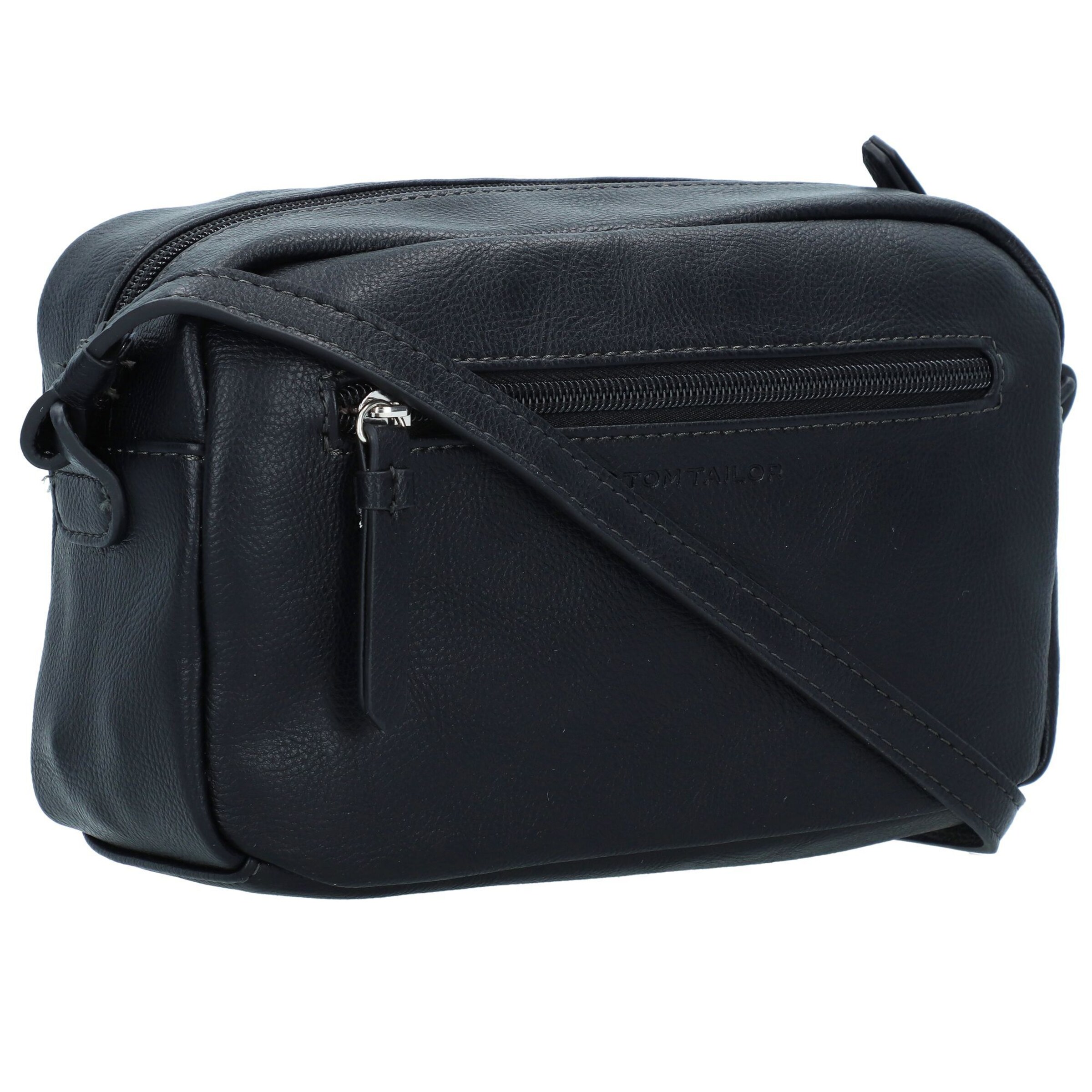 TOM TAILOR Umhängetasche 'Rosabel ' in Schwarz