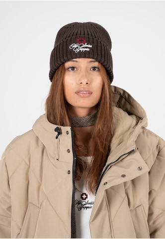 Berretto 'The Swiss Yuppie' di Prohibited in marrone