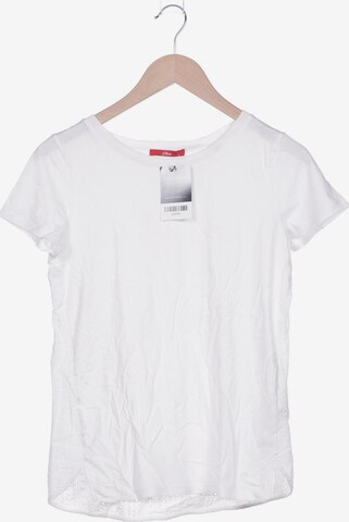 s.Oliver T-Shirt XS in Weiß: predná strana