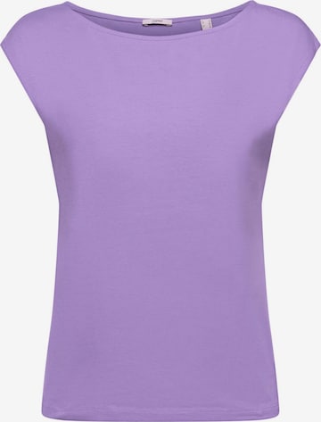 ESPRIT Tričko - fialová: predná strana