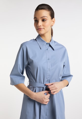 Rochie tip bluză de la DreiMaster Klassik pe albastru