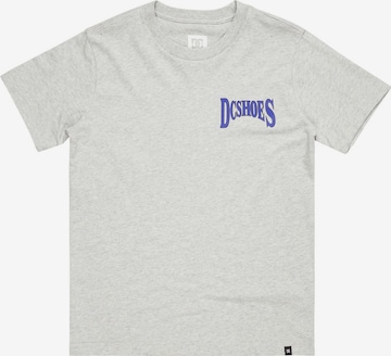 DC ShoesTehnička sportska majica 'MEMBERS ONLY' - siva boja: prednji dio
