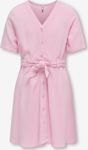 Robe 'KOGSiesta' ONLY GIRLS en rose : devant