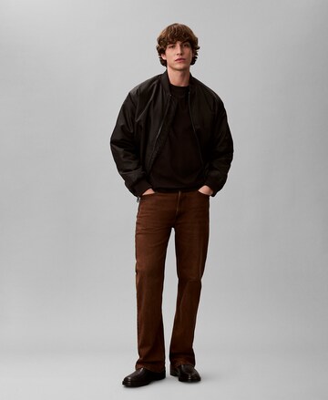 Bootcut Jean Calvin Klein Jeans en marron : devant