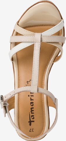 TAMARIS Sandals in Beige