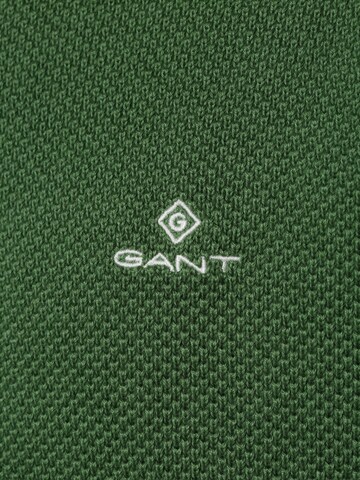 GANT Regular fit Gebreid vest in Groen