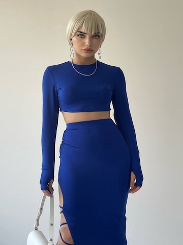 WOMAN VISION Kostüm in Blau