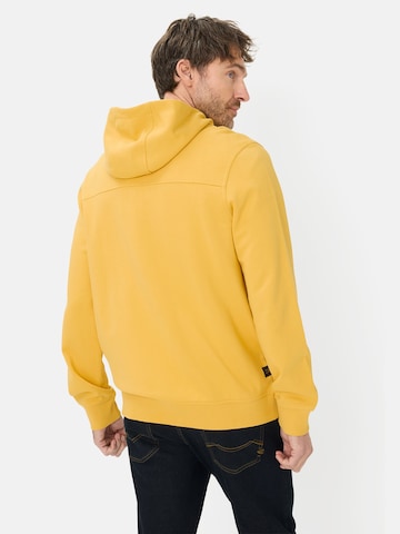 CAMEL ACTIVE Zip-Up Hoodie in Yellow