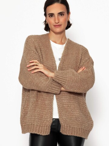 SASSYCLASSY Oversized Cardigan in Brown