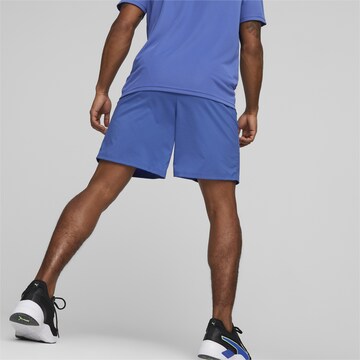 PUMA Regular Sportbroek in Blauw