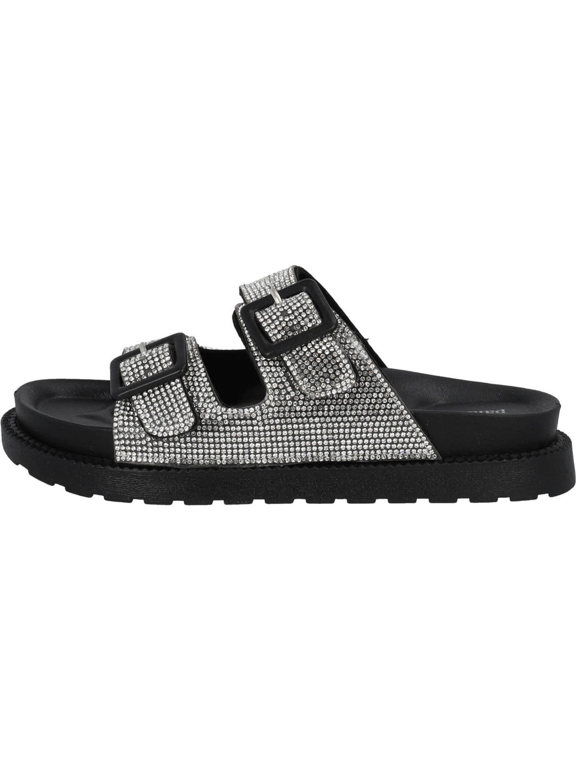 Palado Pantoletter i sølv: forside