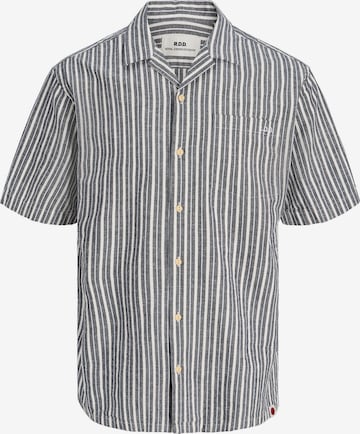 R.D.D. ROYAL DENIM DIVISION - Ajuste confortable Camisa 'Popelin' en gris: frente