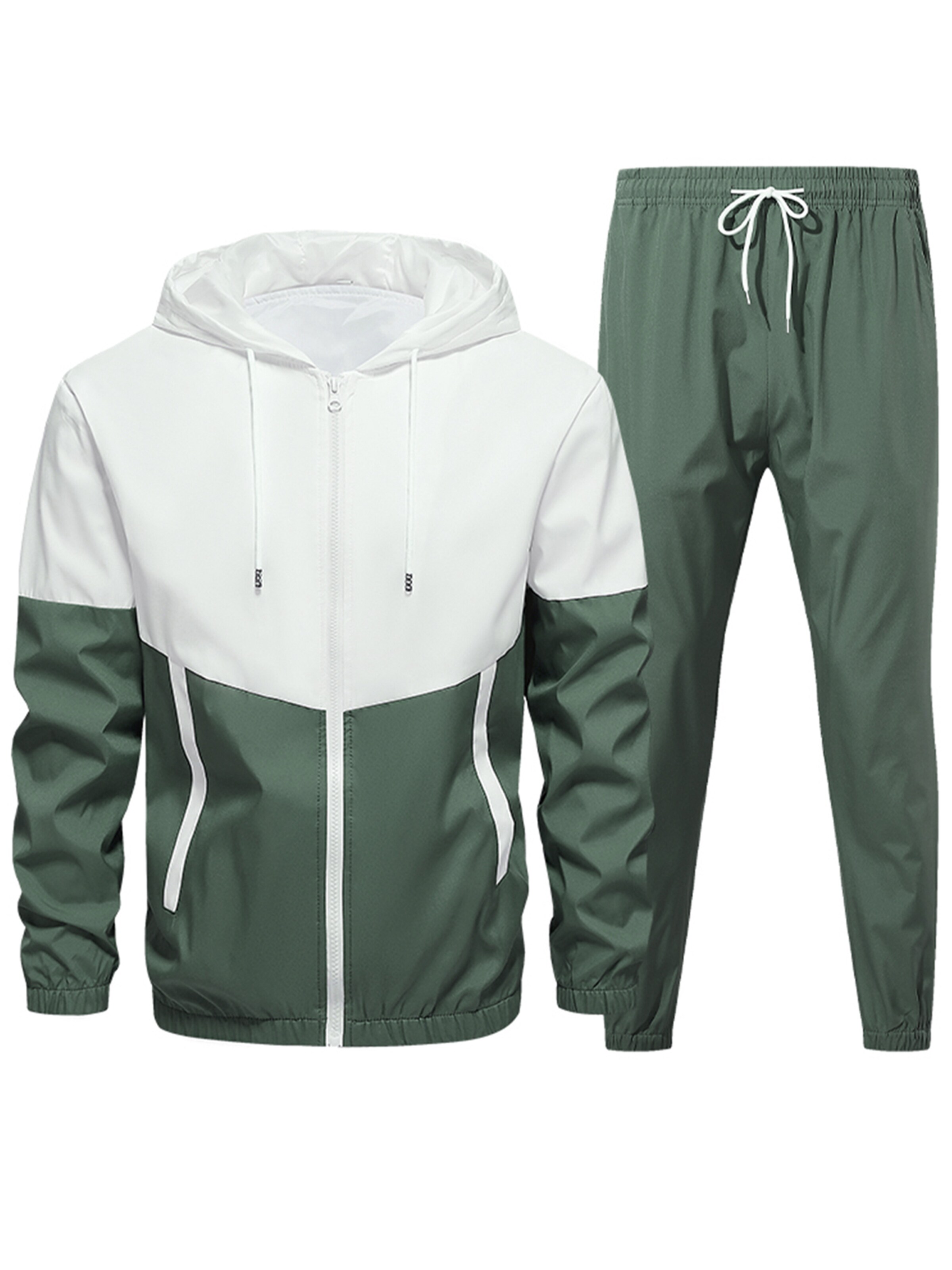 Youthup Sportanzug‌‌‌‌‌ in Grün: Vorderseite