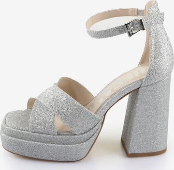 sidabrinė BUFFALO Sandalai: priekis