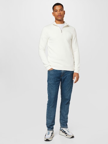 JACK & JONES Sweatshirt 'BLACOBBLE' in White