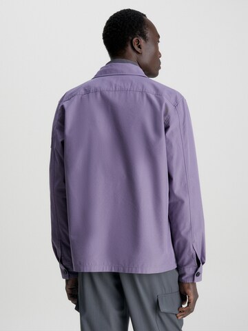Veste mi-saison Calvin Klein en violet