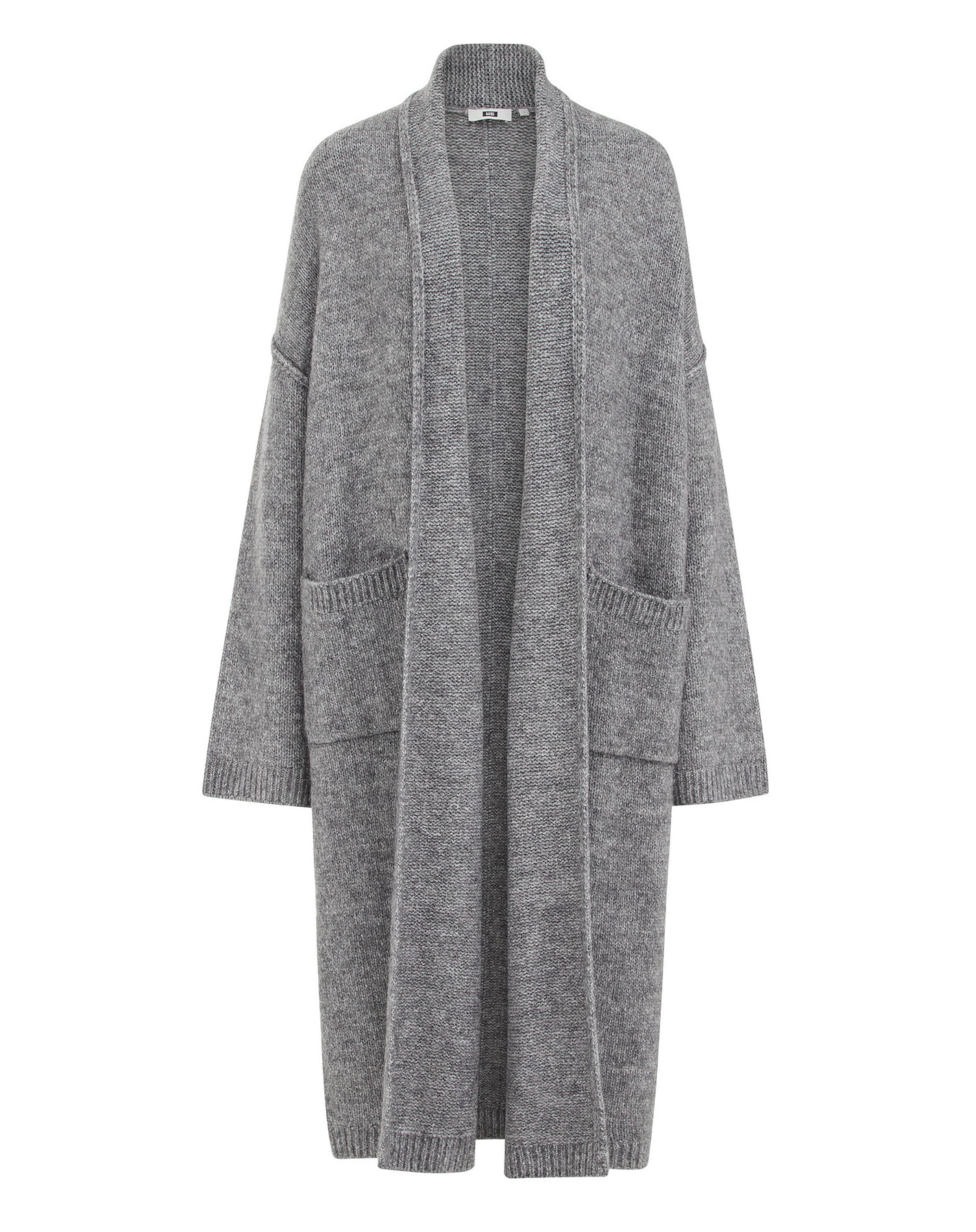 WE Fashion Knit cardigan in Grey: front