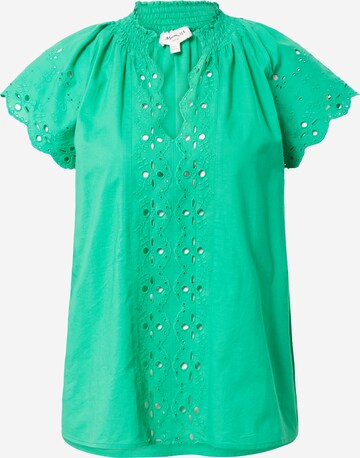 Maison 123 Blouse 'TAMAR' in Groen: voorkant