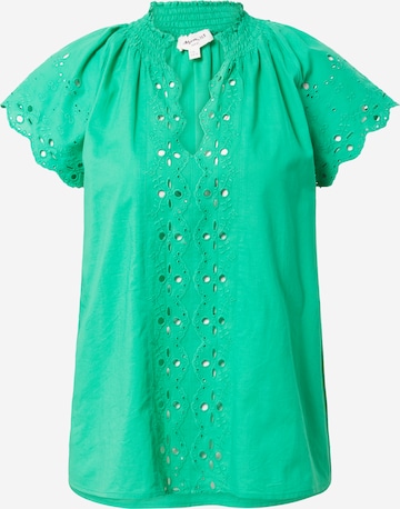 Maison 123 Blouse 'TAMAR' in Green: front