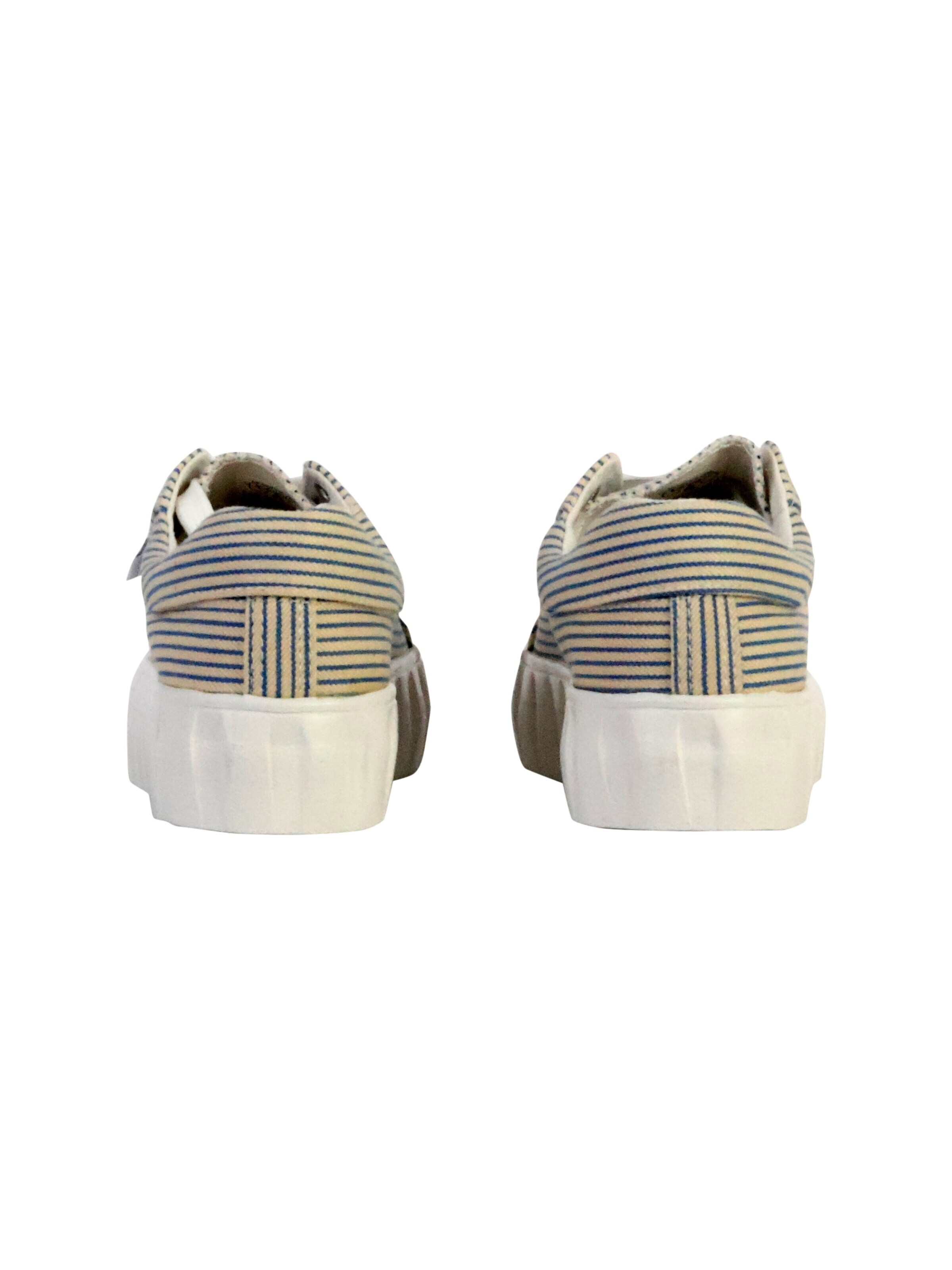 Le Temps Des Cerises - Calzado deportivo con cordones en azul