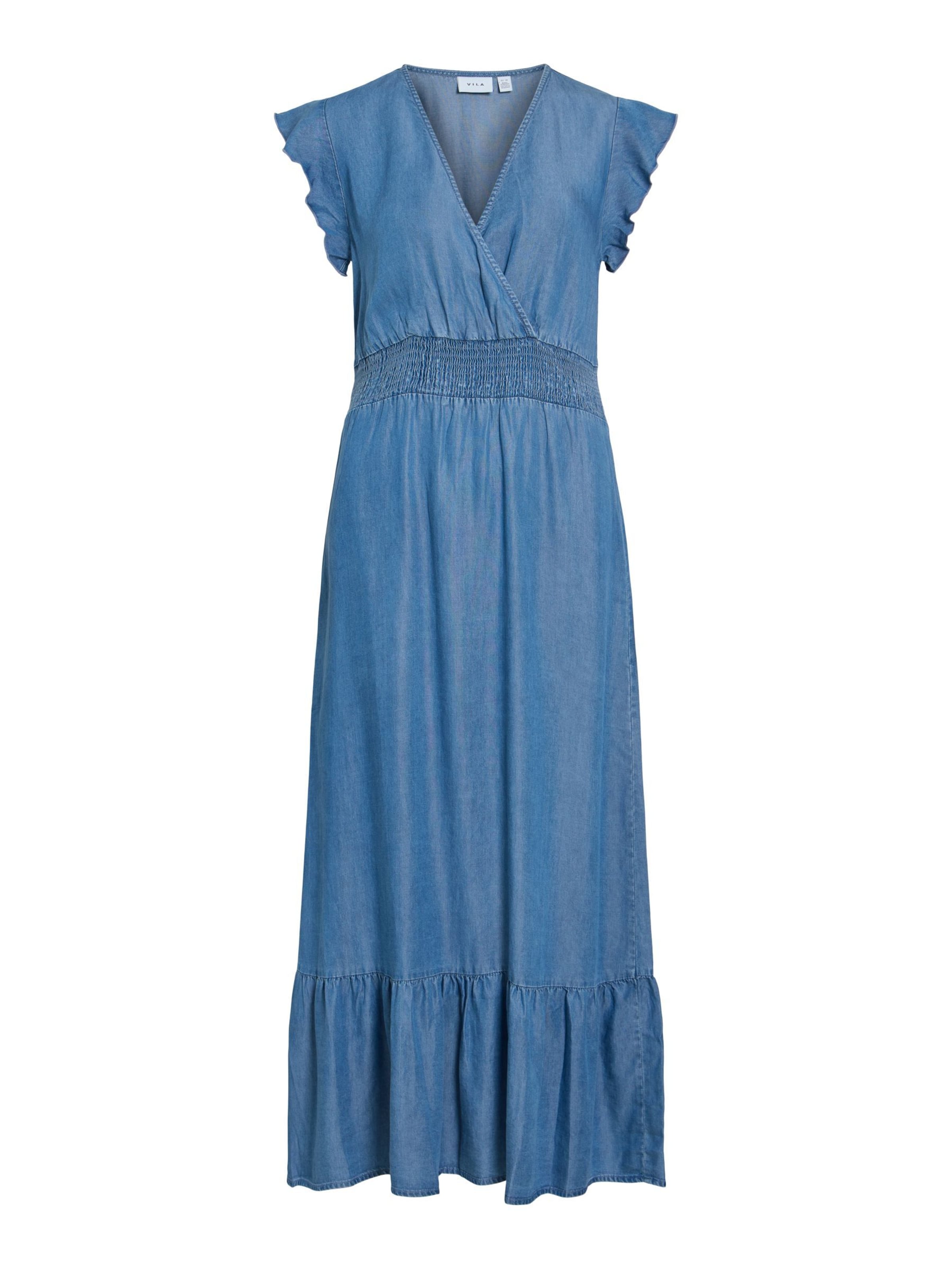 Robe 'VIMai' VILA en bleu : devant