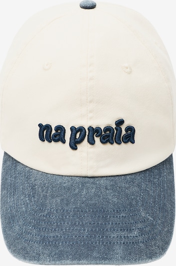 Pull&Bear Lippalakki värissä sininen denim / tummansininen / valkoinen denim, Tuotenäkymä