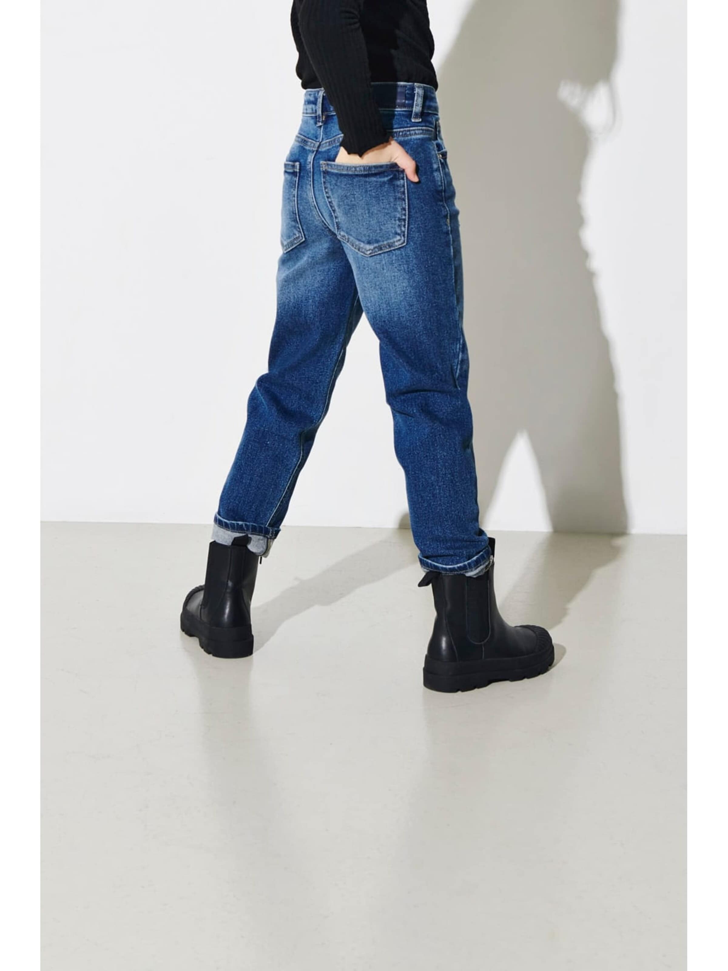 KIDS ONLY GIRL Baggy Jeans 'Calla' in Blauw: voorkant