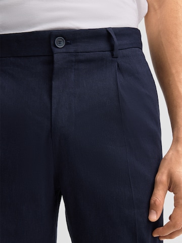 Regular Pantalon à plis 'Tomeo' STRELLSON en bleu