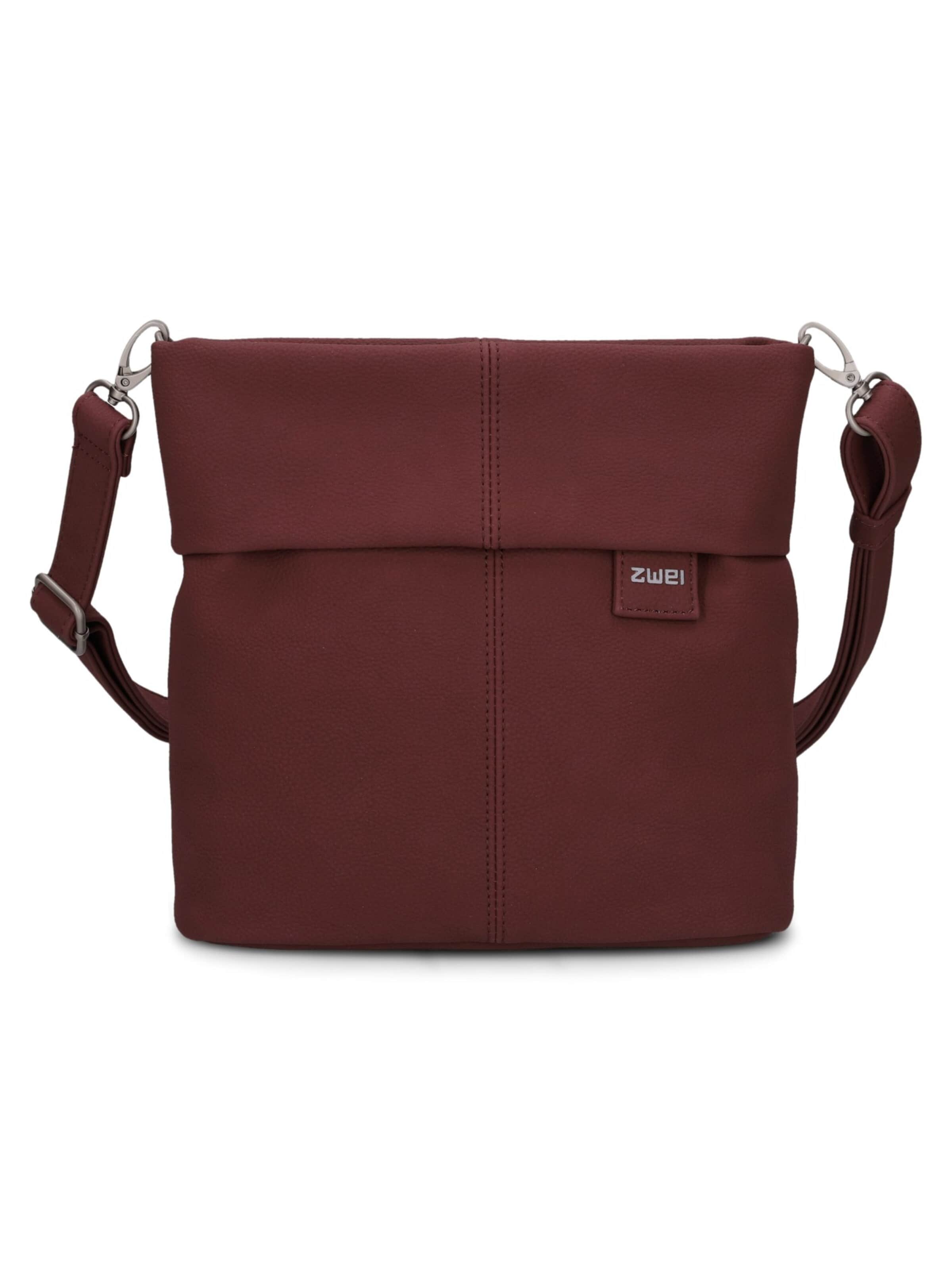 Borsa a mano 'Mademoiselle' di ZWEI in rosso: frontale