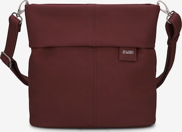 Borsa a mano 'Mademoiselle' di ZWEI in rosso: frontale