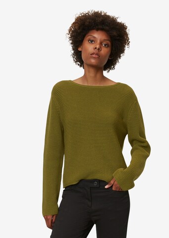 Pull-over Marc O'Polo en vert : devant