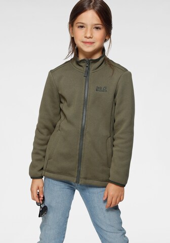 JACK WOLFSKIN Outdoorjacke 'Elk Island' in Grün