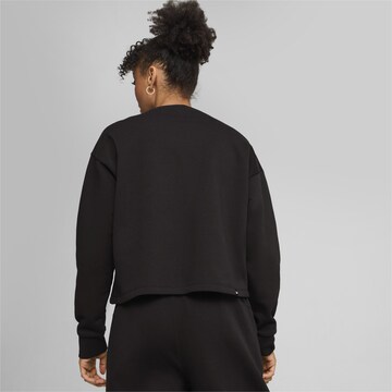 PUMA - Sweatshirt de desporto 'Essential+' em preto