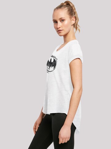 F4NT4STIC Shirt 'DC Comics Batman' in Wit