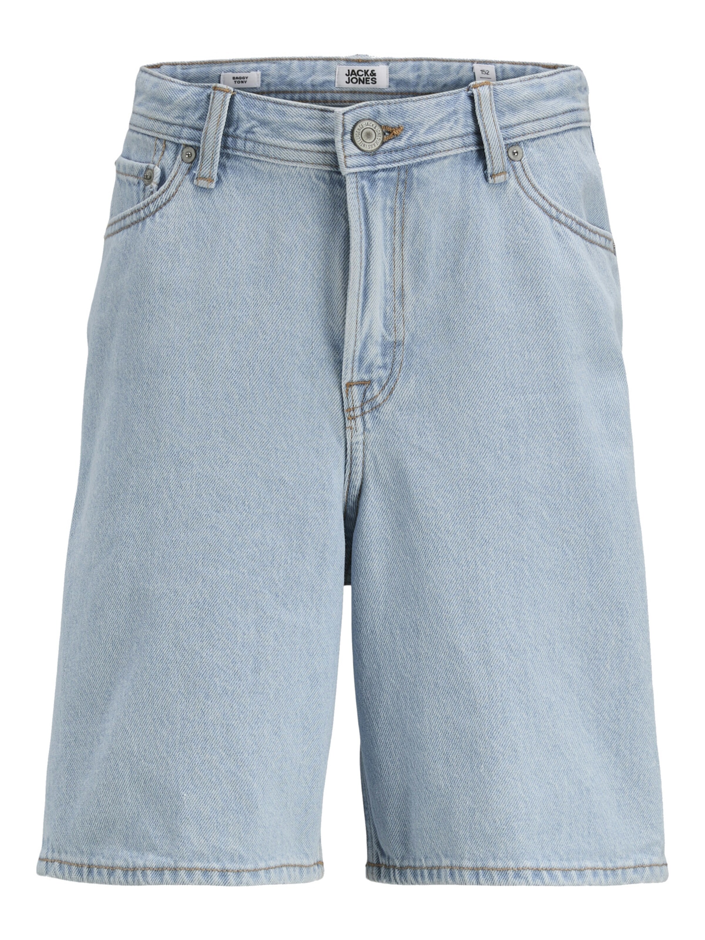 Jack & Jones Junior Regular Jeans 'Rick Original' in Blauw: voorkant