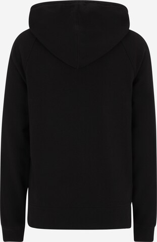 Gap Tall - Sudadera con cremallera 'HERITAGE' en negro