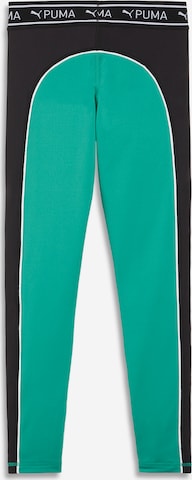 Skinny Pantalon de sport PUMA en vert