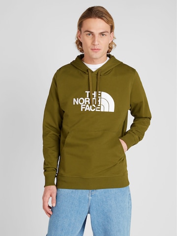 THE NORTH FACE Sweatshirt 'DREW PEAK' i grön: framsida