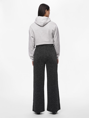 PIECES Loose fit Pants 'Lina' in Black